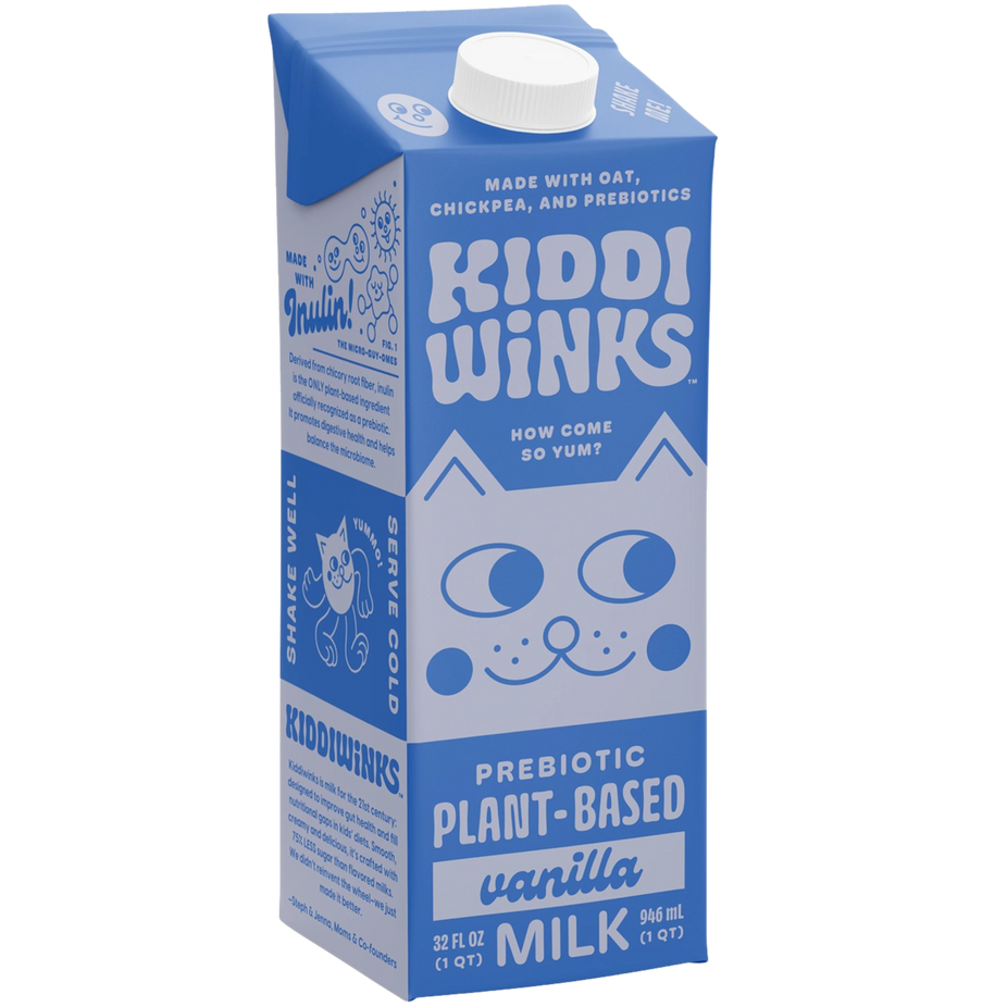 Prebiotic Plant-Based Vanilla Milk