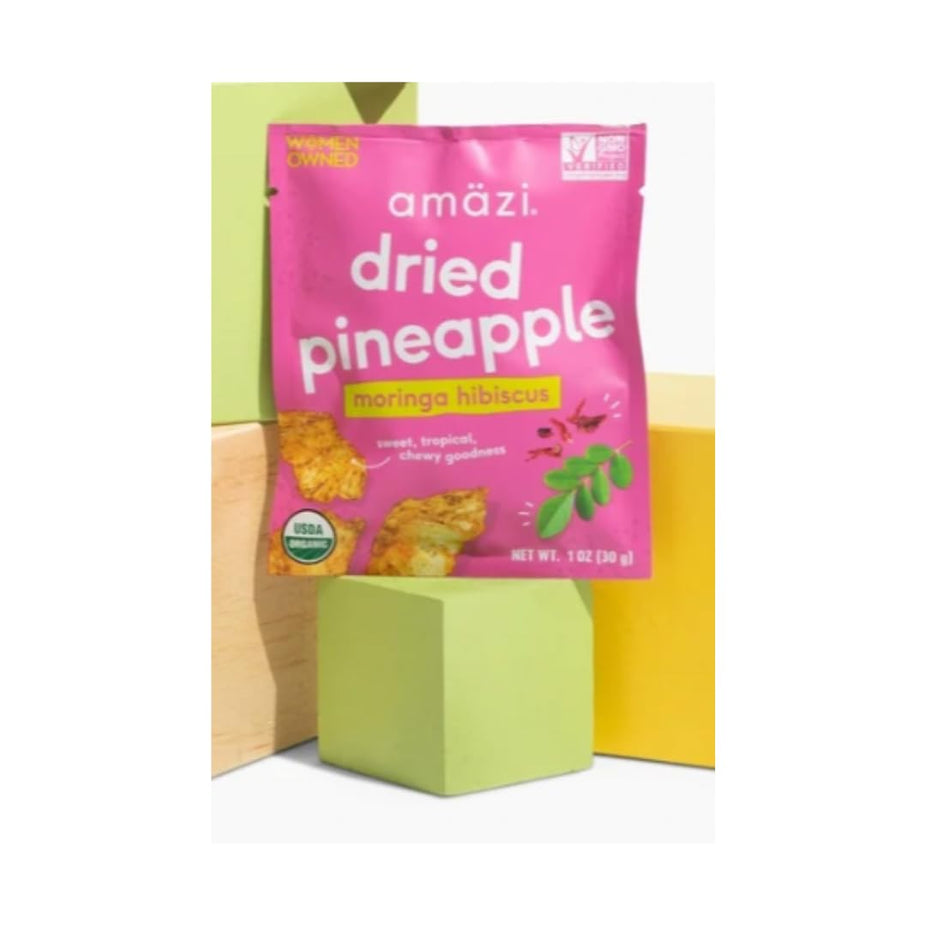 Moringa Hibiscus Dried Pineapple (12 Pack)