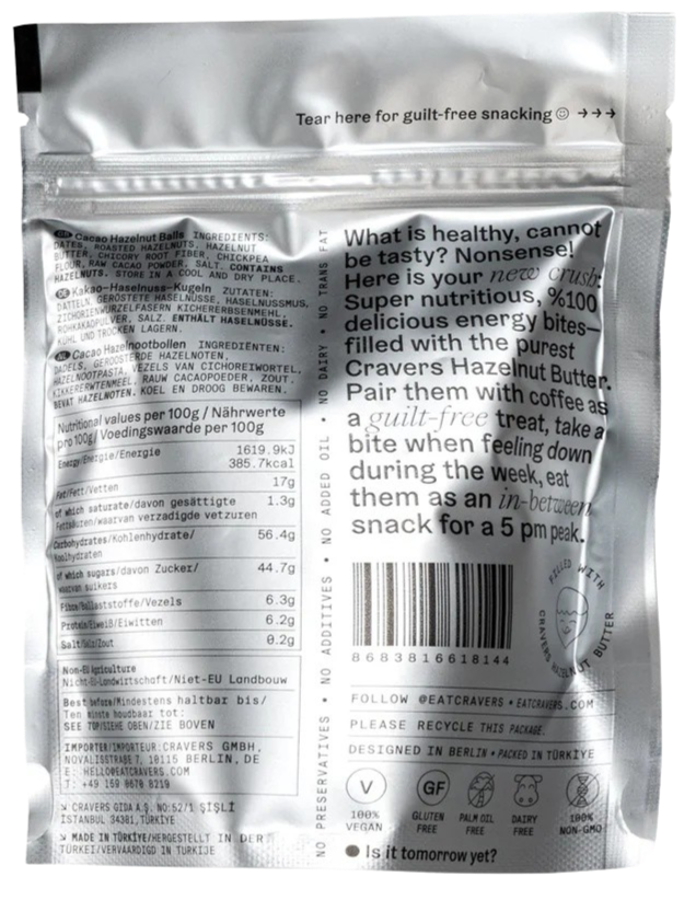 Cacao Hazelnut Balls