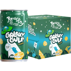 Fruit & Veggie Fizz for Kids - Galaxy Gulp Orange Citrus (4 Pack)