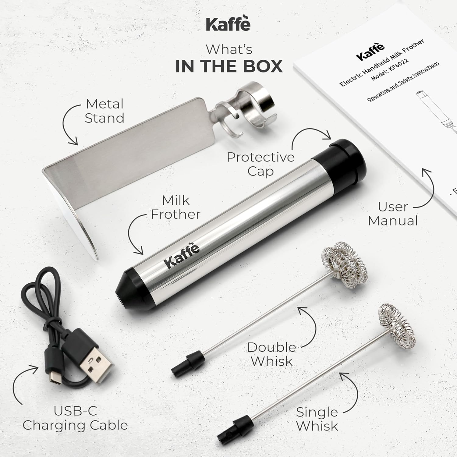 Kaffe Milk Frother - Thumbnail 5