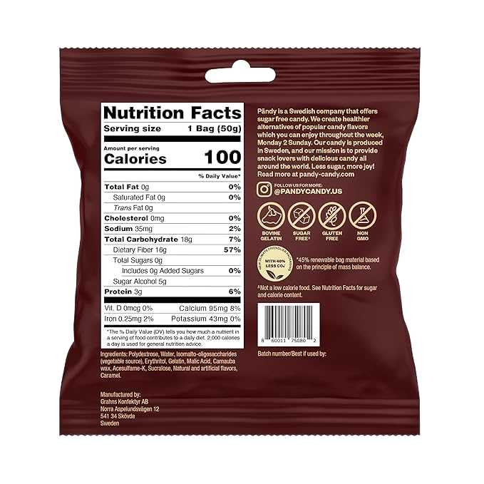 Sour Cola Swedish Candy (14 Pack)