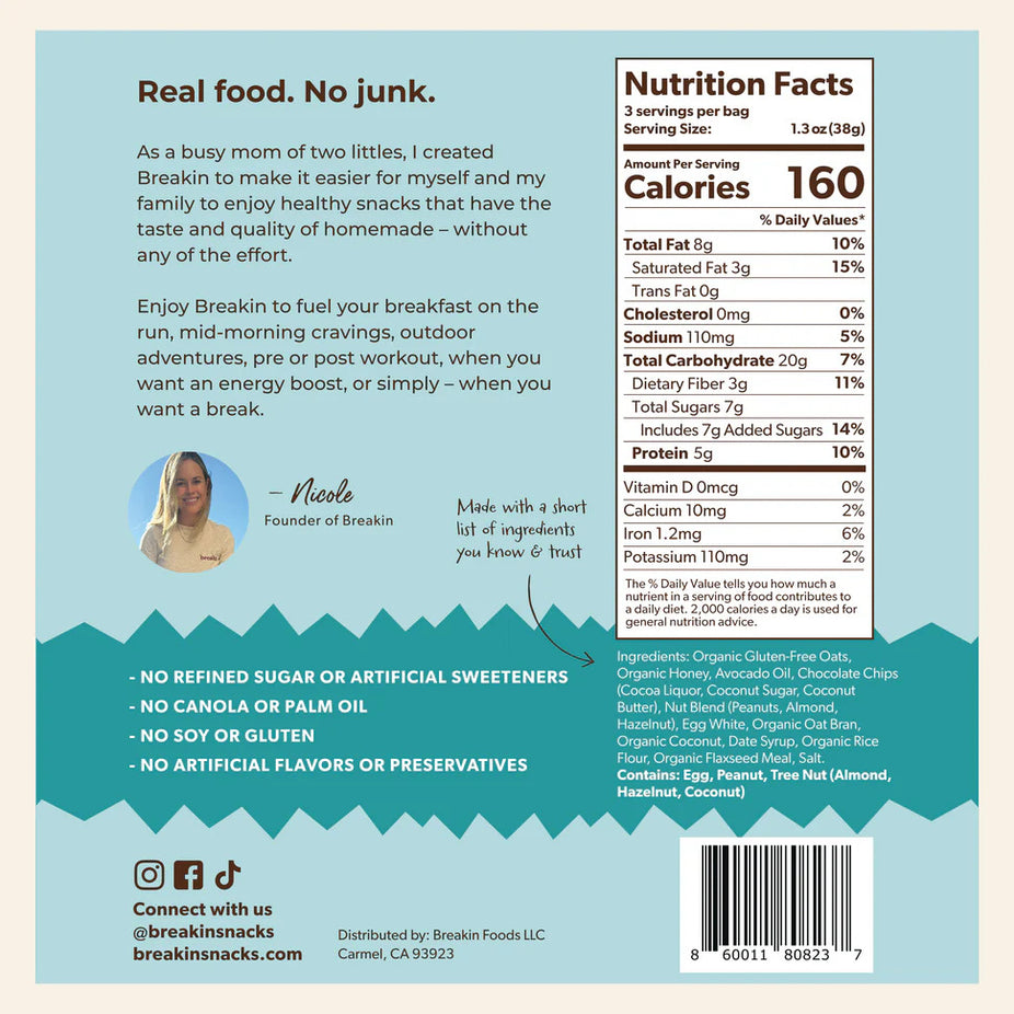 Granola Bites - Dark Chocolate Peanut