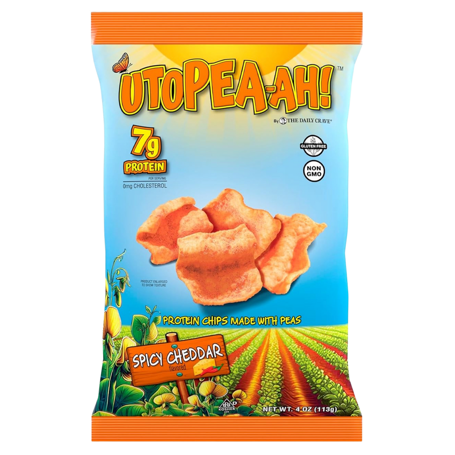 Spicy Cheddar Protein Chips