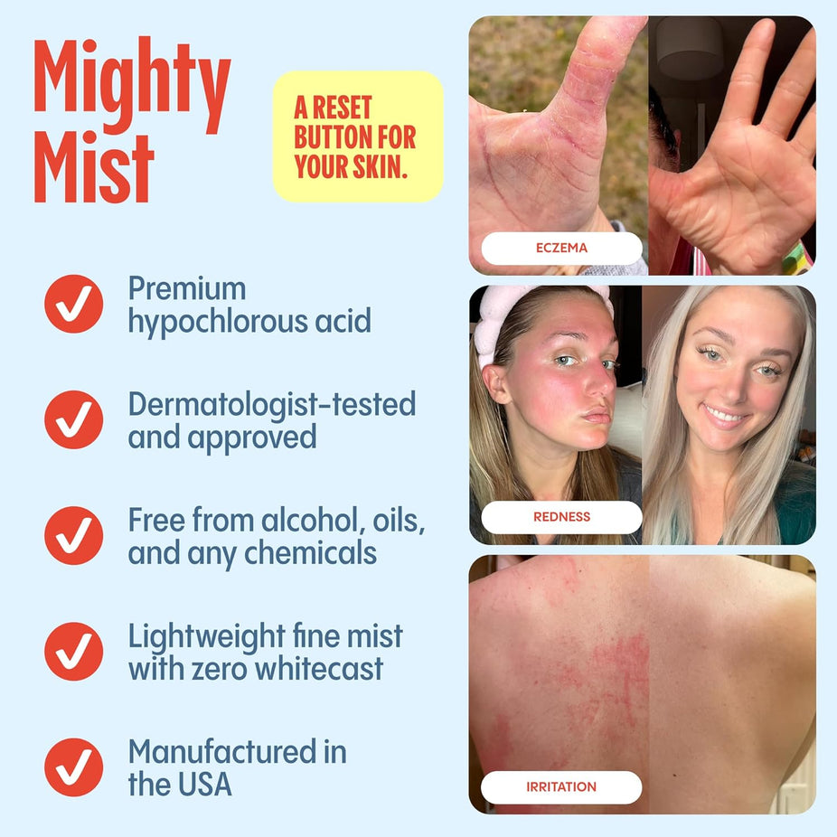 Mighty Mist Premium Hypochlorous Acid Spray