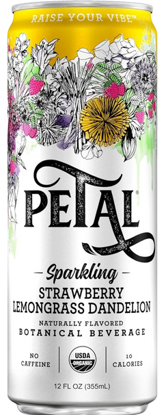 Lemongrass Dandelion Strawberry Sparkling Water