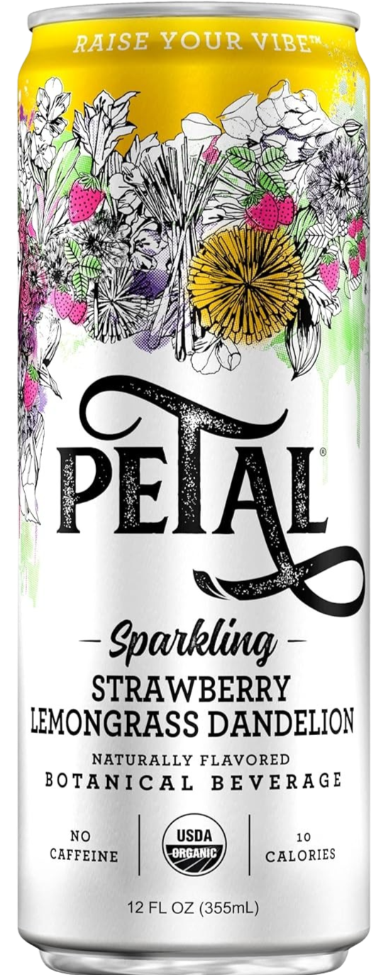 Lemongrass Dandelion Strawberry Sparkling Water