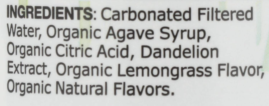 Lemongrass Dandelion Strawberry Sparkling Water