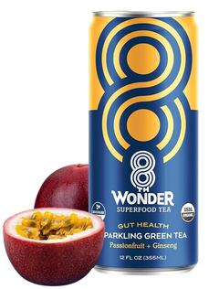 Passionfruit + Ginseng Sparkling Green Tea