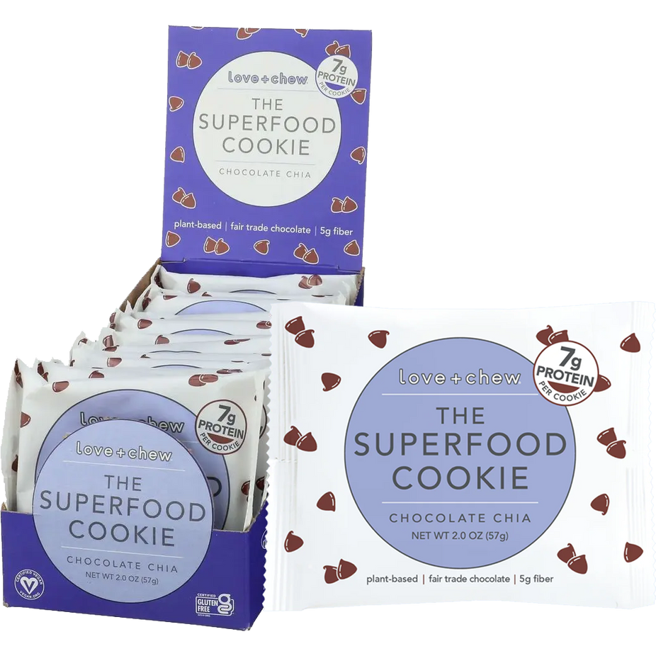 Chocolate Chia Cookie (12 Pack)