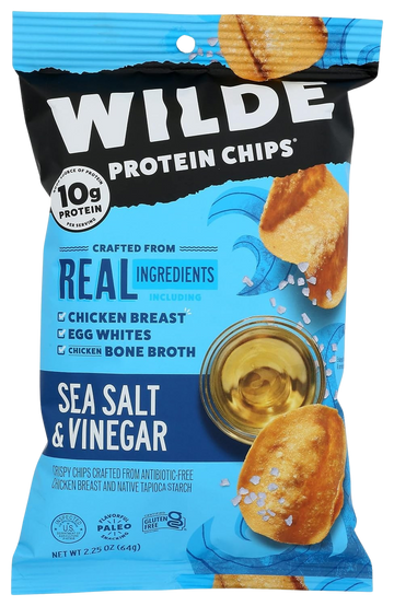 Deal of the Day: Sea Salt & Vinegar Thin And Crispy Protein Chips