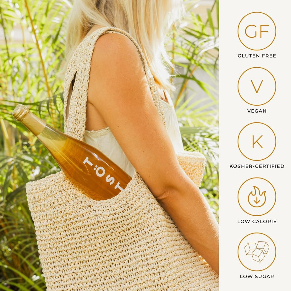 White Tea Ginger & Elderberry Non-Alcoholic Sparkling Wine