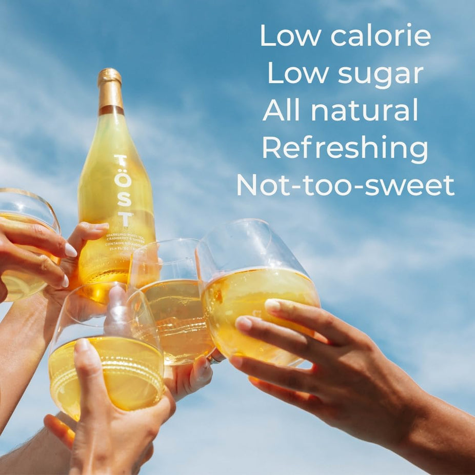 White Tea Ginger & Elderberry Non-Alcoholic Sparkling Wine