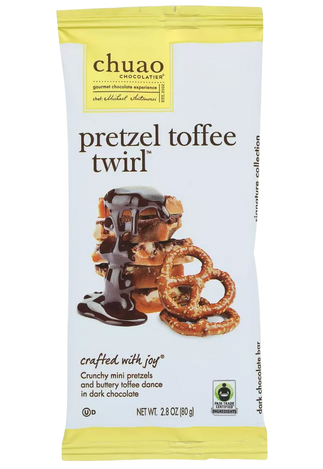 Pretzel Toffee Twirl Chocolate Bar