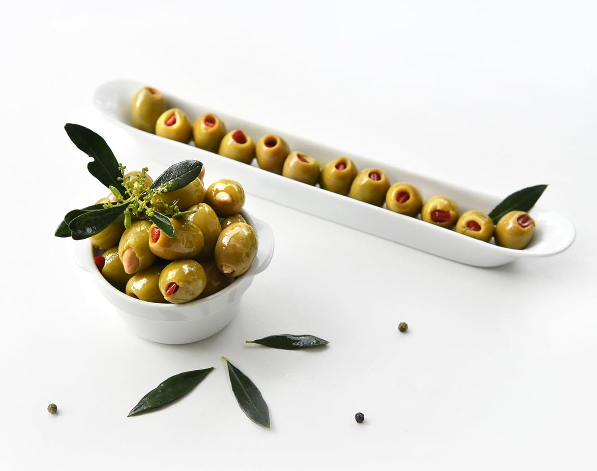 Red Pepper Stuffed Olives