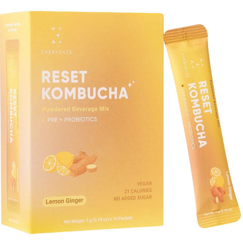 Reset Kombucha - Lemon Ginger (10 CT)