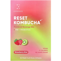 Reset Kombucha - Strawberry Kiwi(10 CT)