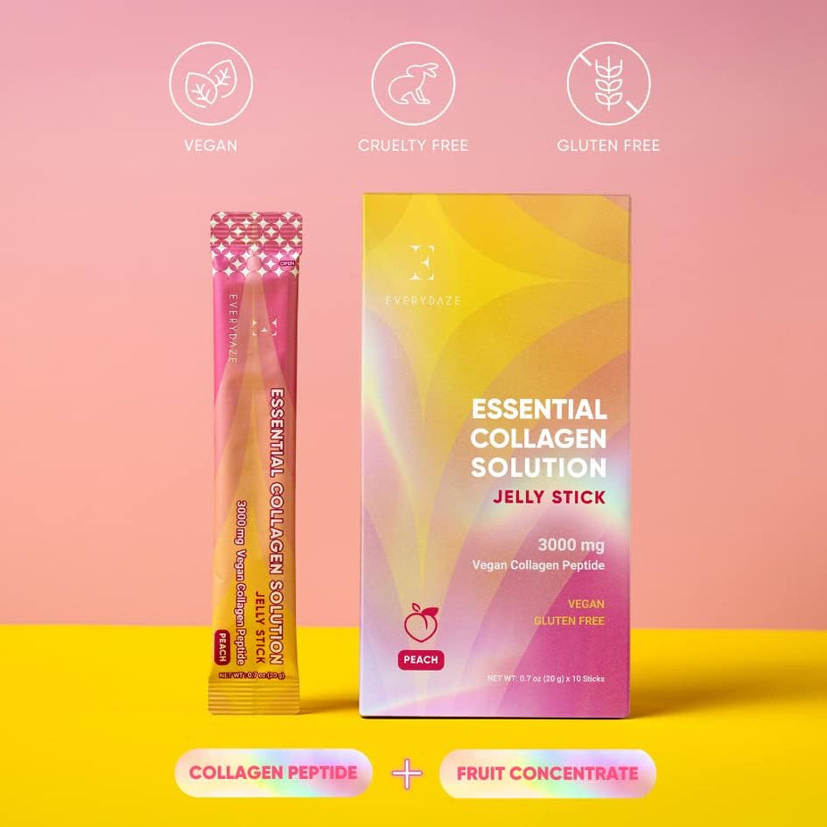 Essential Collagen Solution Jelly Stick - Peach (10 CT)