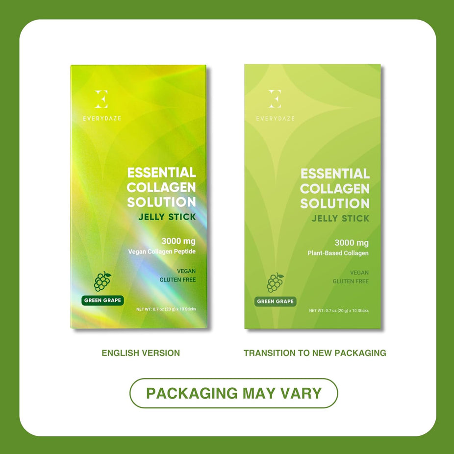 Essential Collagen Solution Jelly Stick - Green Grape (10 CT)