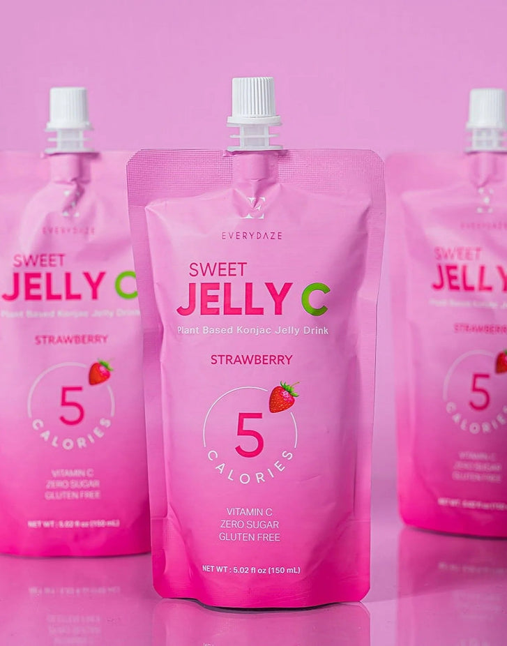 Sweet Jelly C Konjac Jelly - Strawberry (10 Pack)