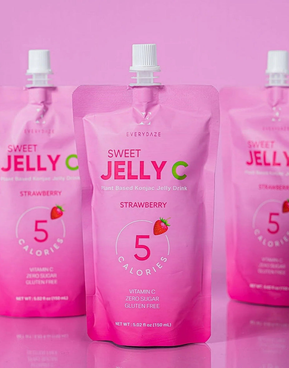 Sweet Jelly C Konjac Jelly - Strawberry (10 Pack)