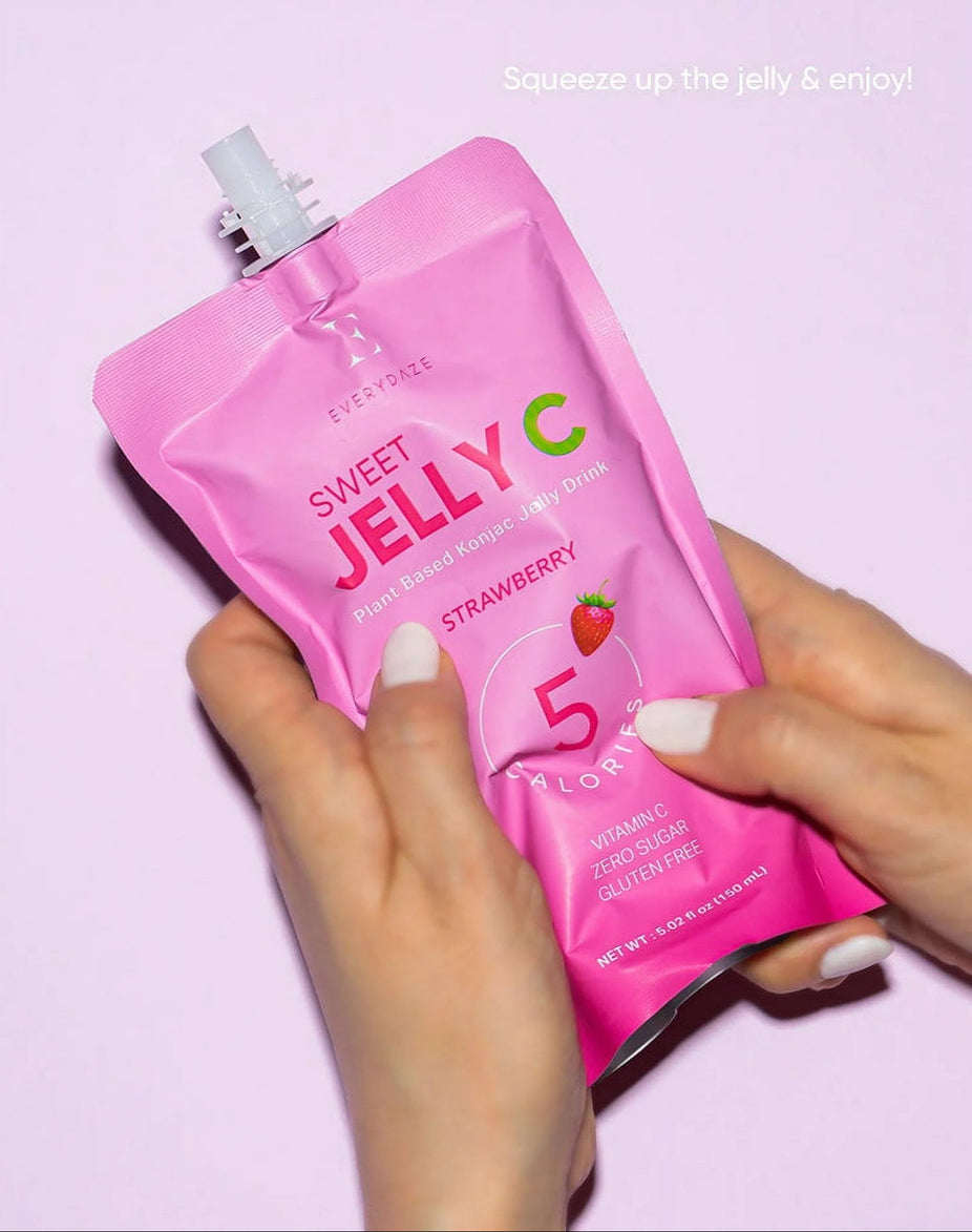 Sweet Jelly C Konjac Jelly - Strawberry (10 Pack)