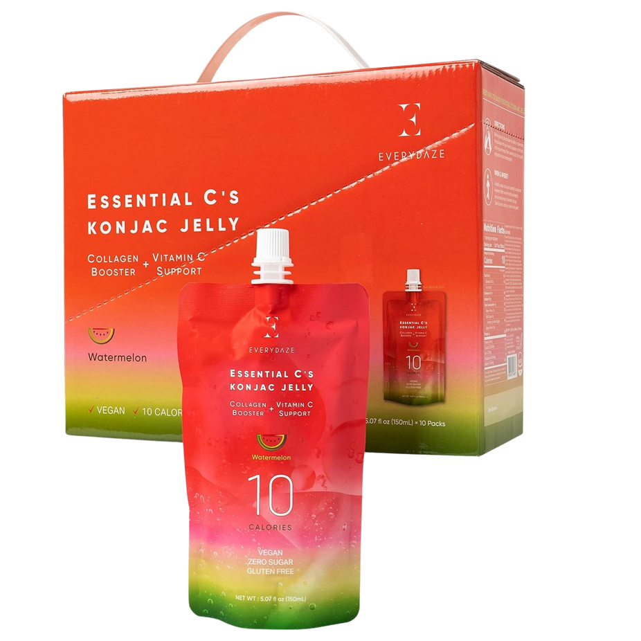 Essential C's Konjac Jelly - Watermelon (10 Pack)