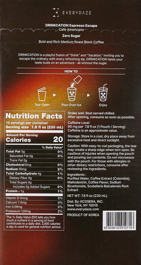 Drinkcation Espresso Escape (10 CT)