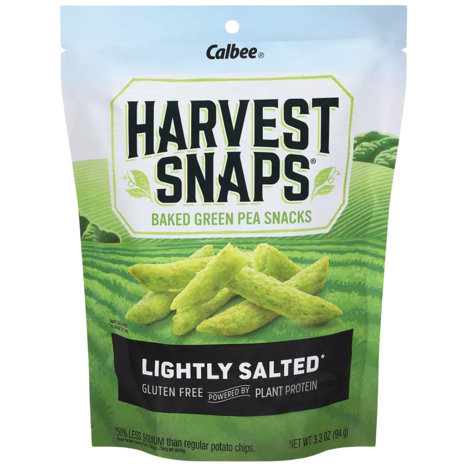 Green Pea Lightly Salted Snack Crisps
