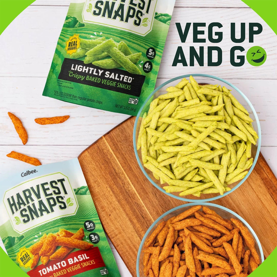 Green Pea Lightly Salted Snack Crisps