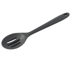 Silicone Slotted Spoon - Dark Grey