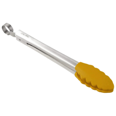 Silicone Cook's Tongs - Mustard