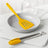 Silicone Cook's Tongs - Mustard