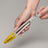Silicone Cook's Tongs - Mustard