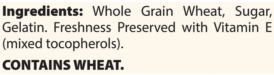 Sweetened Wheatfuls Cereal