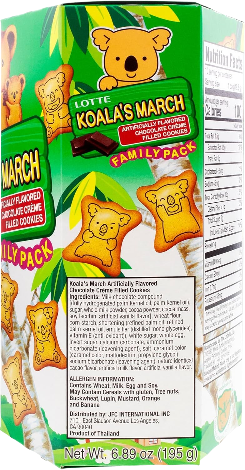 Small Koala Chocolate Cookies (6 Pack)