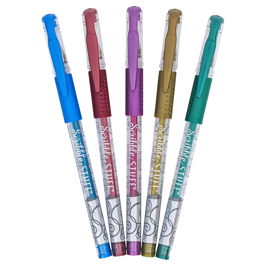 Stuff Metallic Gel Pen (5 CT)