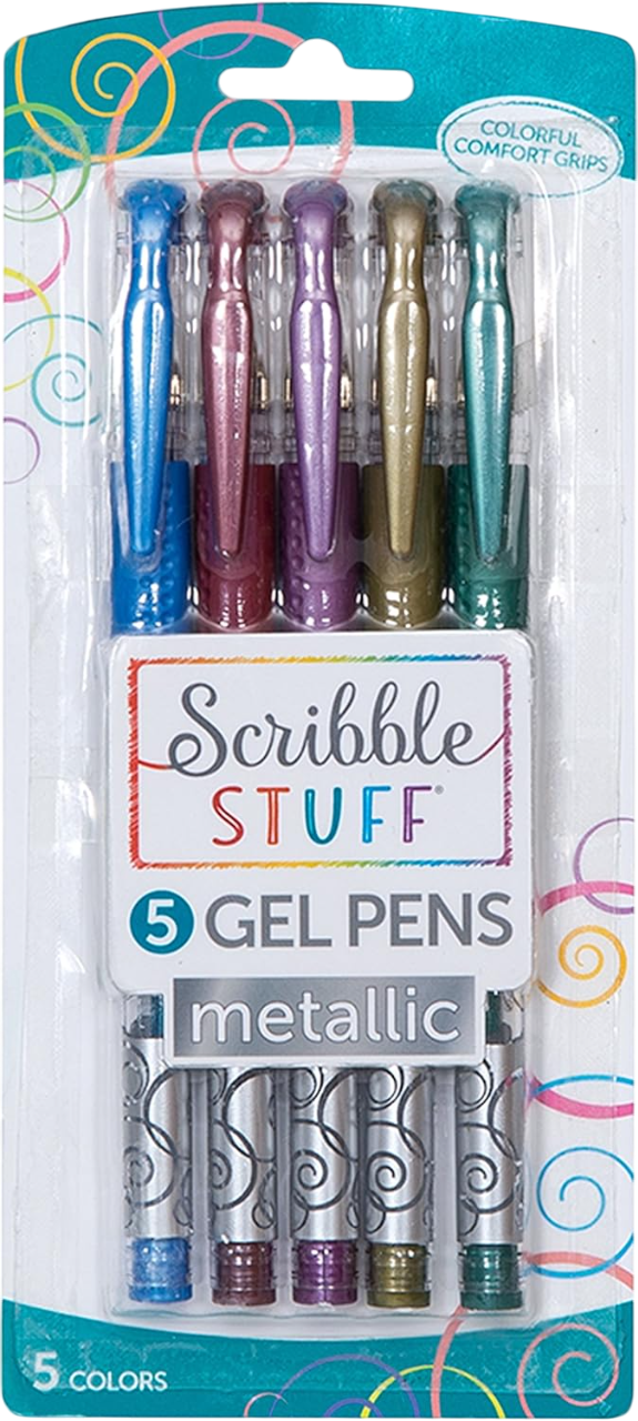 Stuff Metallic Gel Pen (5 CT)
