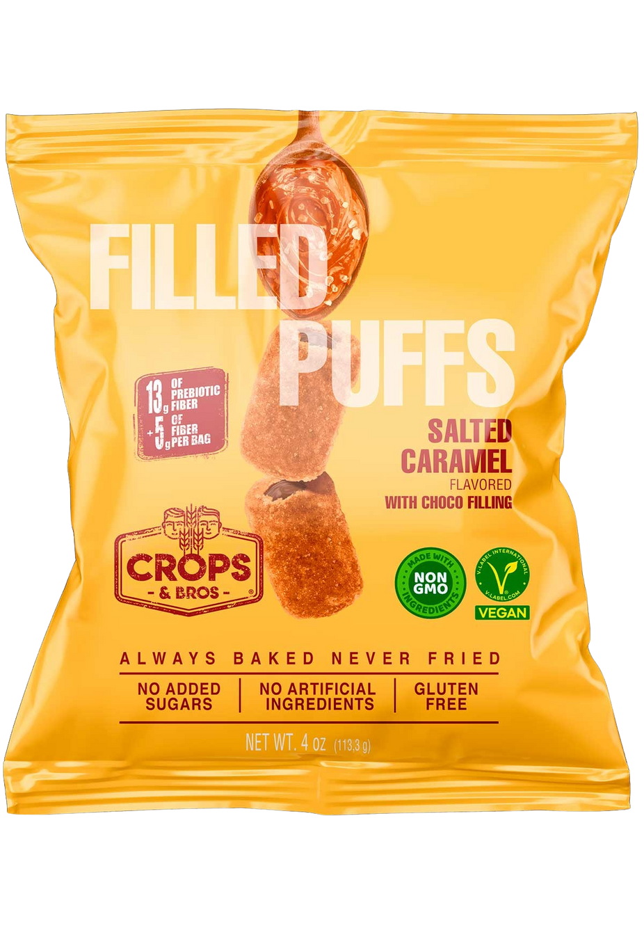 Salted Caramel Crunchy Puffs