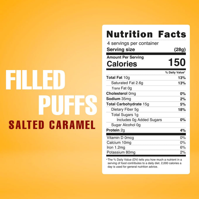 Salted Caramel Crunchy Puffs