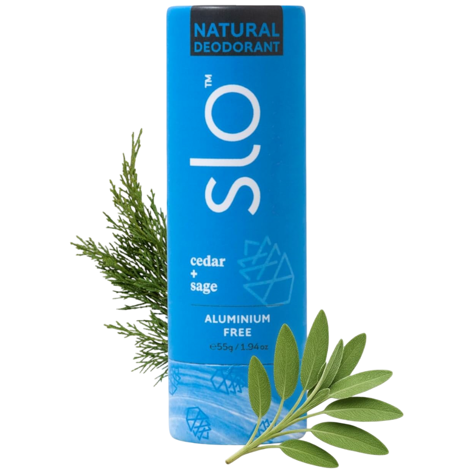 Slo Natural Beauty Deodorant Stick Cedar + Sage 55g