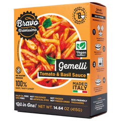 Gemelli RTE Tomato & Basil Pasta