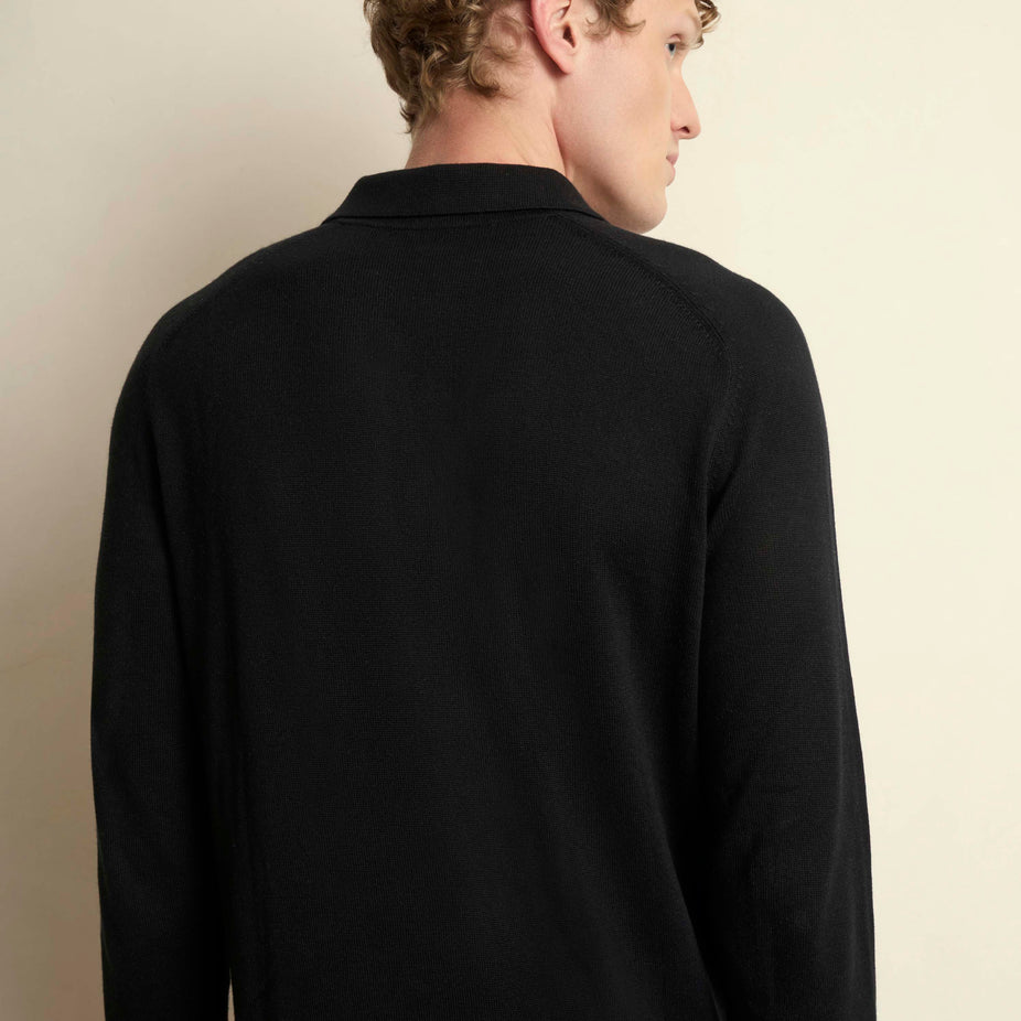 Christopher Featherlight Long Sleeve Polo