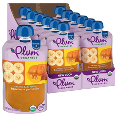Banana & Pumpkin  - Stage 2 Baby Food (12 Pack)