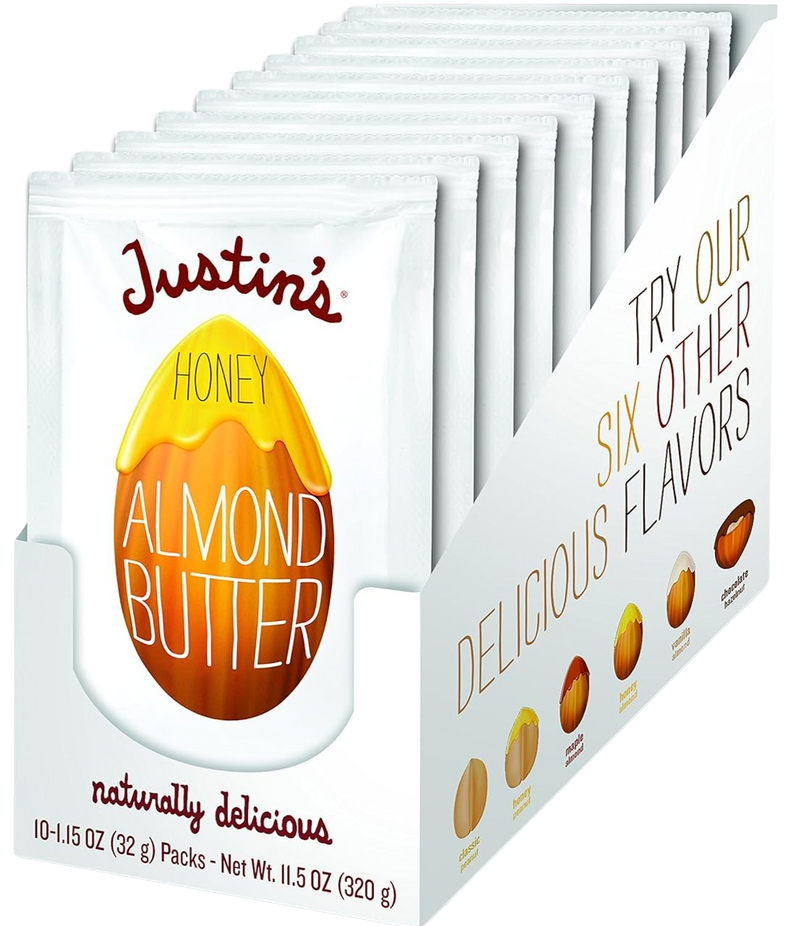 Honey Almond Nut Butter Squeeze Pack (10 Pack)
