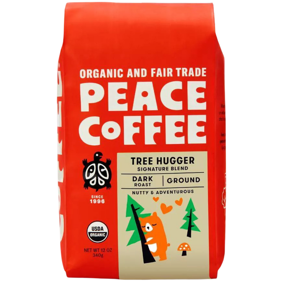 Organic Tree Hugger Dark Roast Ground Coffee