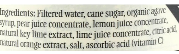 Low Calorie Margarita Cocktail Mixer