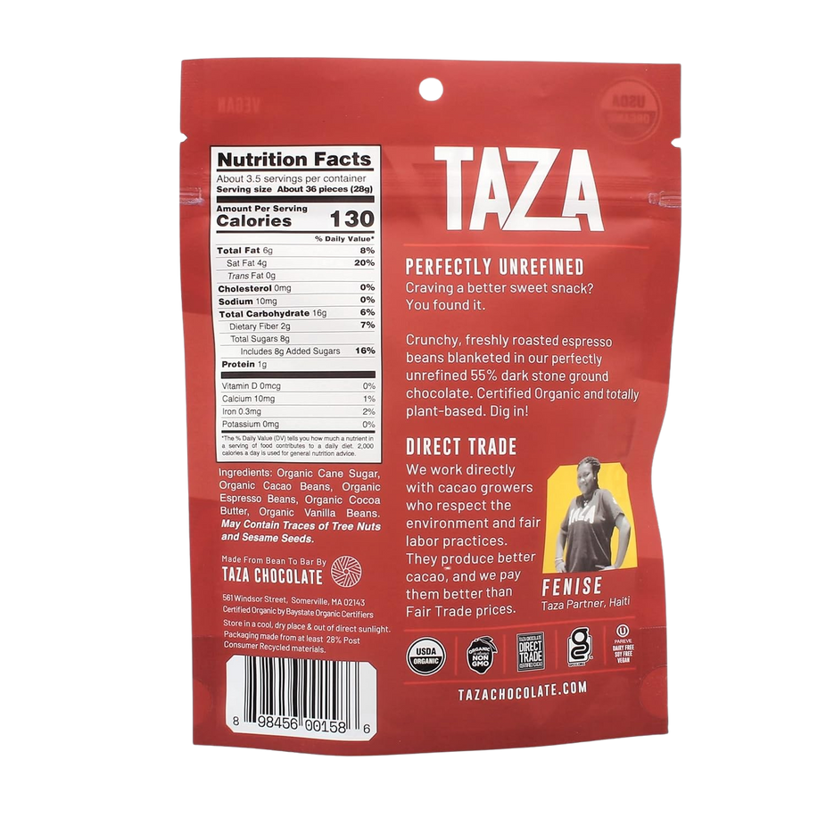 Dark Chocolate Covered Espresso Beans