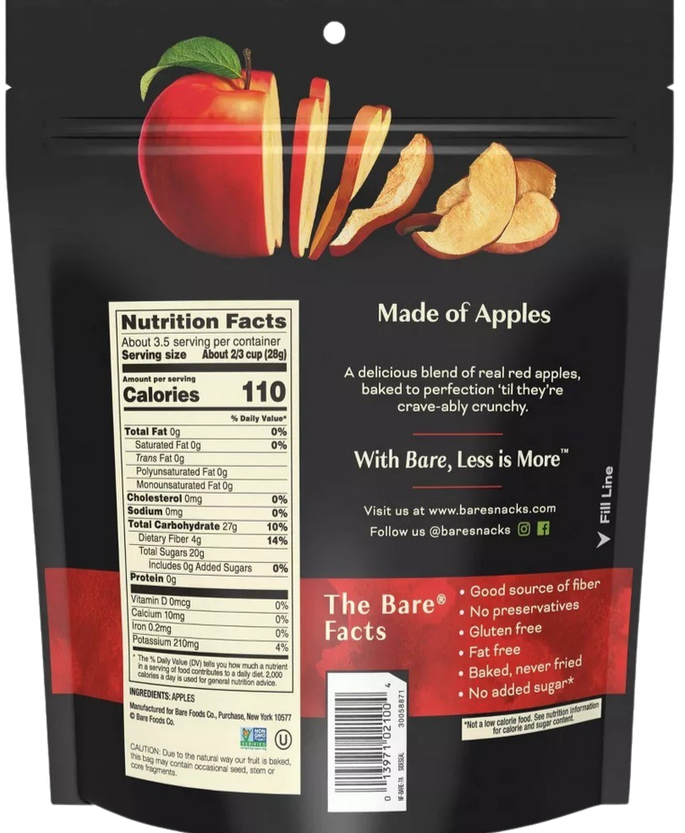 Crispy Reds Apple Chips