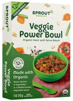 Organic Veggie Power Bowl Toddler Meal